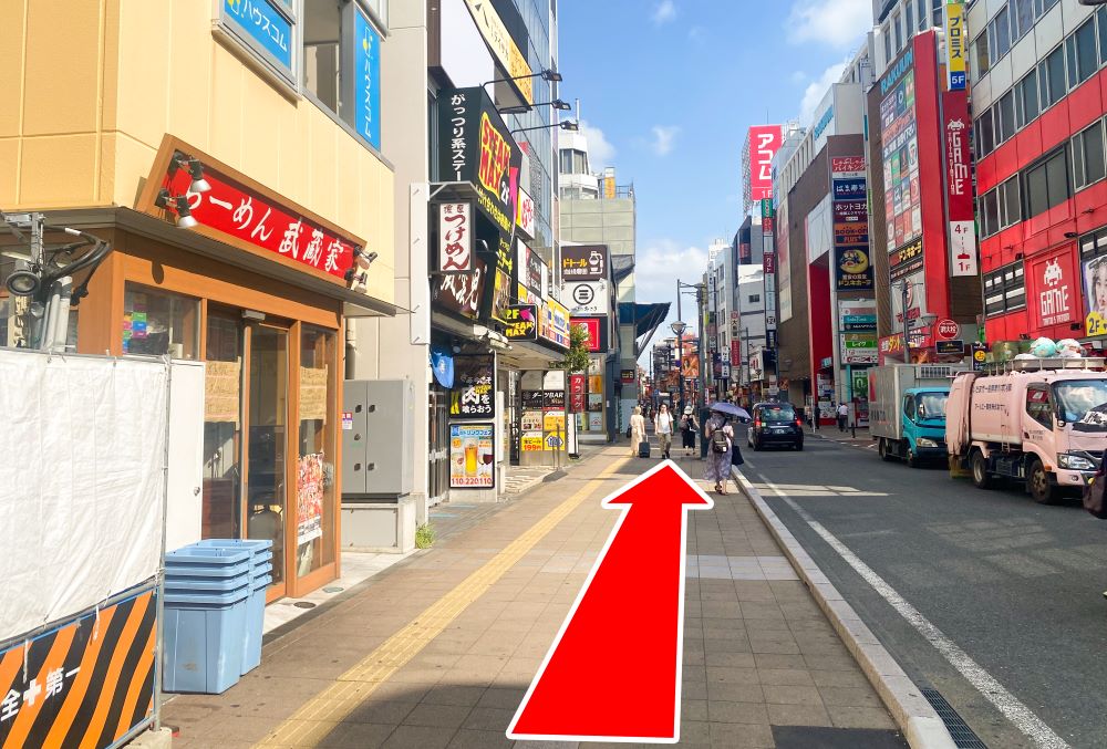 ゆうメンタルクリニック大宮院の道順05